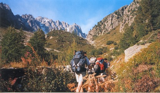 En direction de la fentre d'Arpette