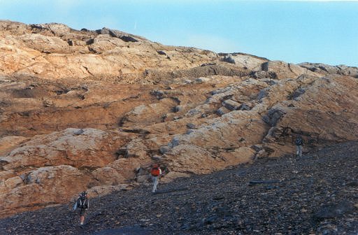 Vers le col des Fours