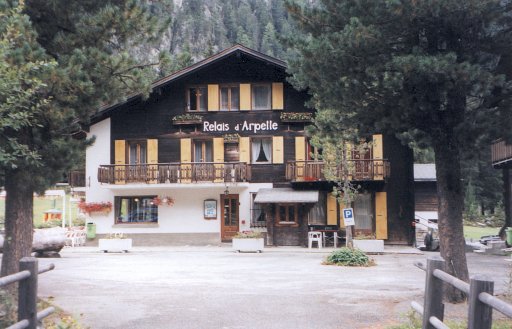 Photographie du relais d'Arpette