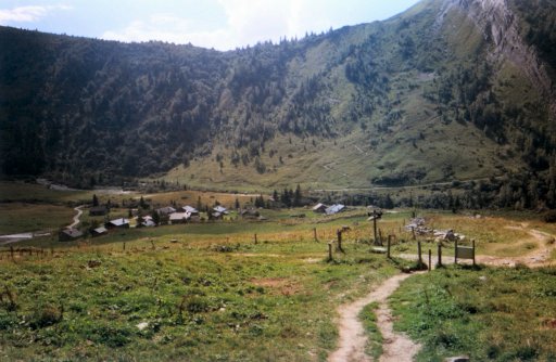 Photographie de la valle de Miage